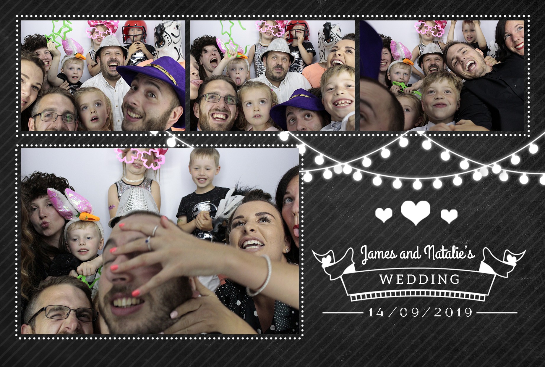James and Natalie’s Wedding | View more photos from the event at gallery.myphotoboothexperience.co.uk/u/MyPhotoBoothExperienceLtd/James-and-Natalie’s-Wedding
